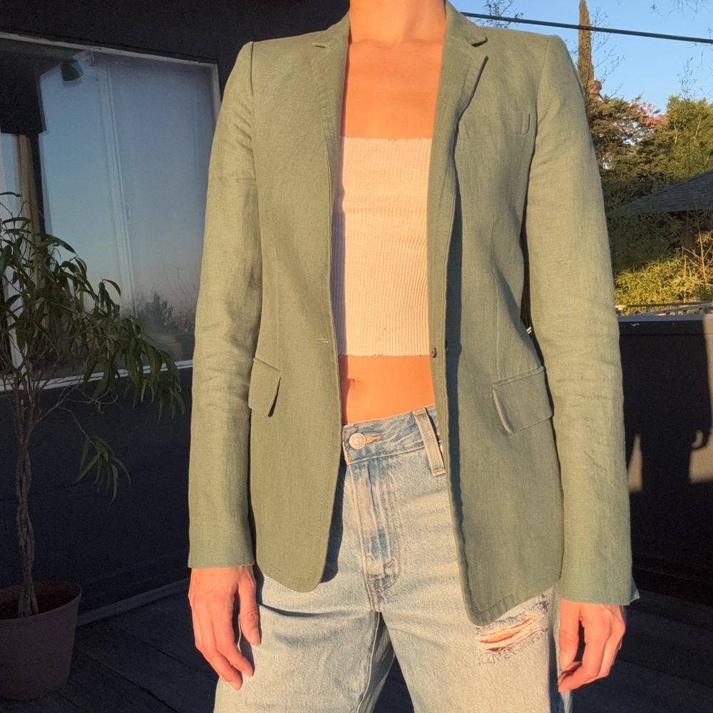 Women's Green Blazer